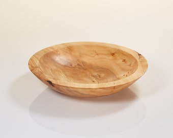 Bowl made of wood (corkscrew willow)