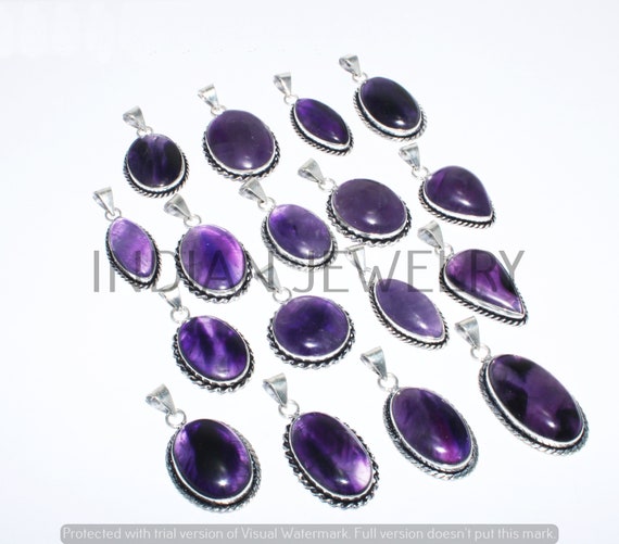 Lime Turquoise Gemstone Pendant Wholesale 5pcs Lots Handmade Ethnic Jewelry