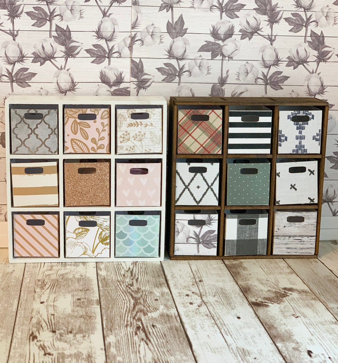 Miniature Storage Bins Barbie Cube Storage 16 Scale Bins Etsy