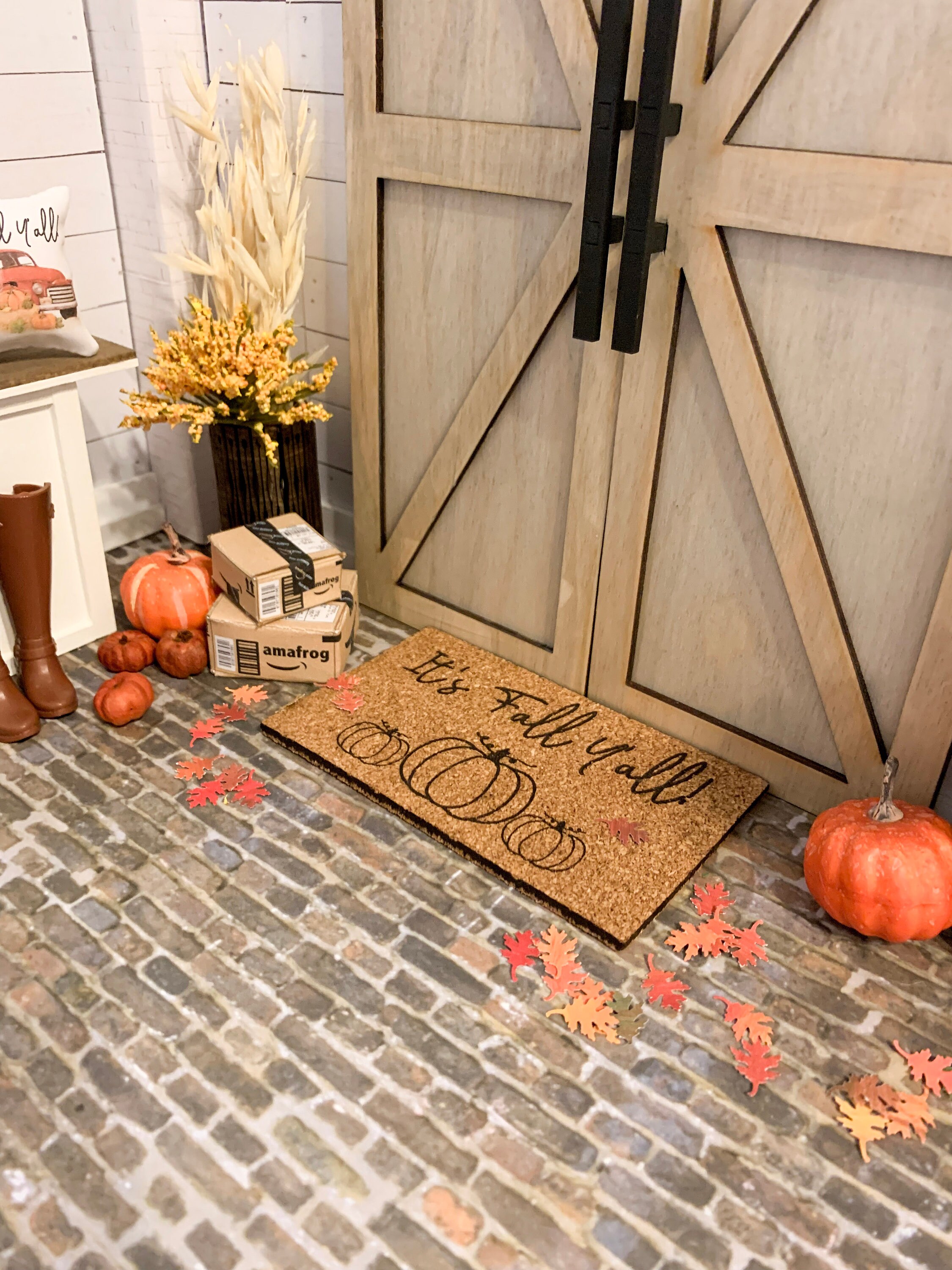 Miniature Door Mat Dollhouse Mat Fashion Doll Mat Etsy