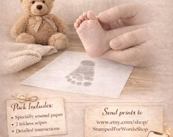 Baby Inkless Kit 2 Wipes