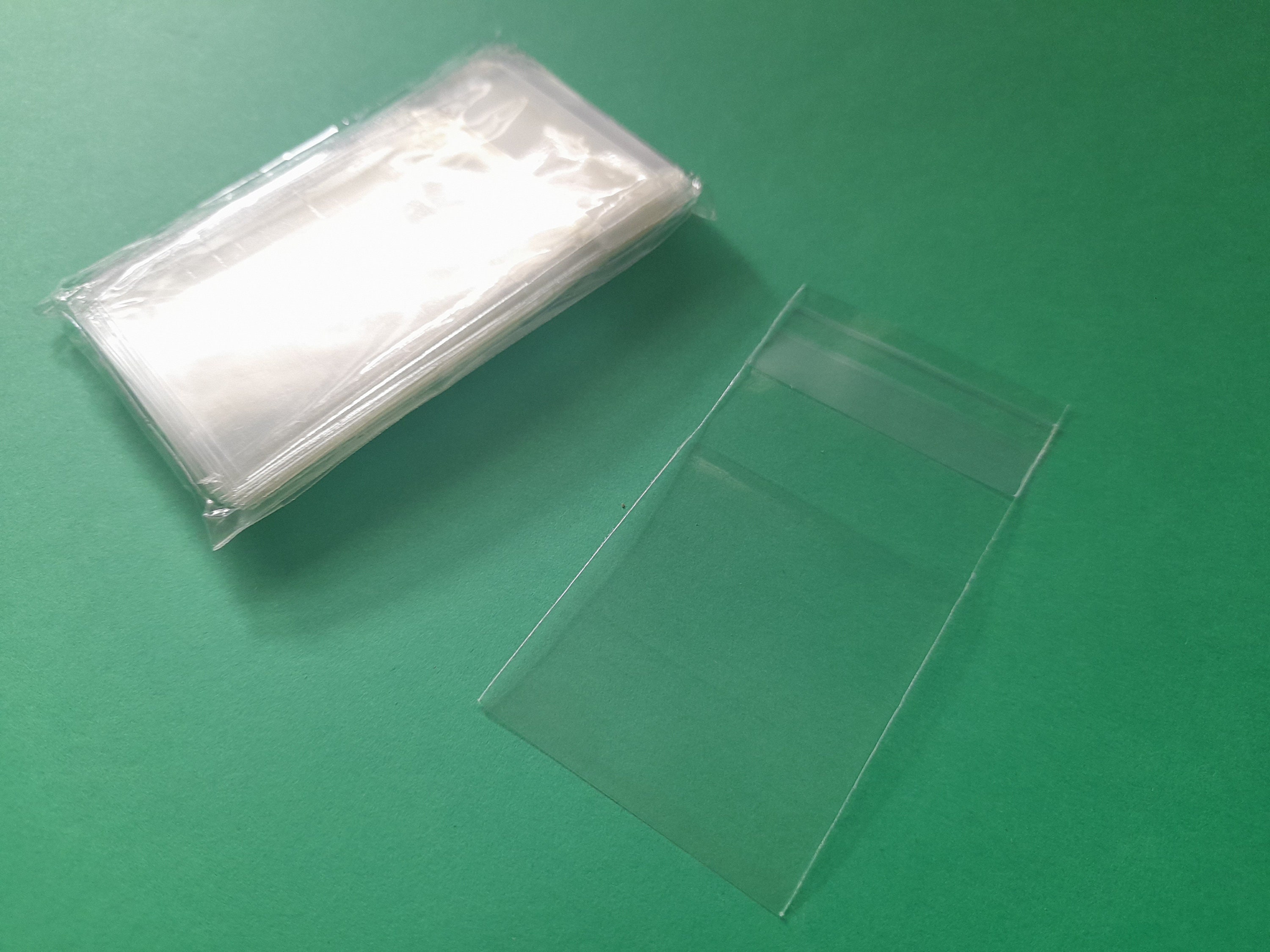 100 A7 5.4 X 7.25 for 5x7 Clear Resealable Cello Bag Plastic Envelopes  Cellophane Bag Sleeves -  UK