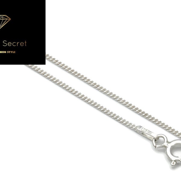 Collier authentique en argent sterling 925, 1 mm, 14, 16, 18, 20, 22, 24, 26 pouces, vente en gros, maintenant fabriqué en Italie