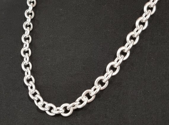 925 Sterling Mens Silver Belcher Chain 925 Sterling Silver Italian