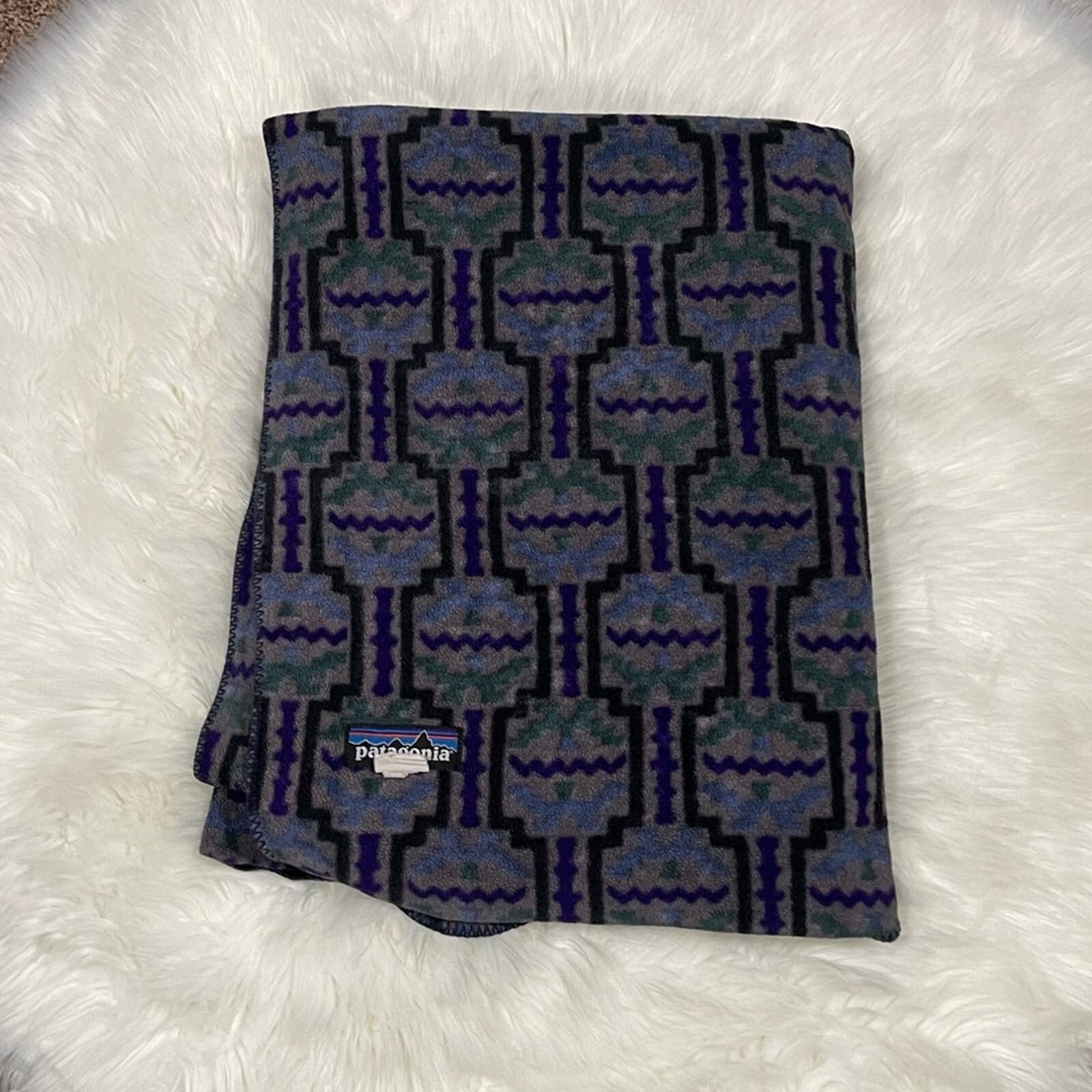 パタゴニアフリースブランケット