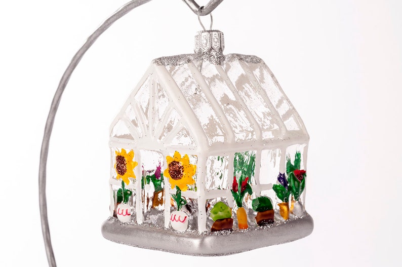 Novelty Handmade Greenhouse Christmas Ornament Bauble Tree Etsy