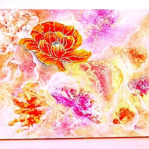 Origineel schilderij - &quot;A Midsummer Night&#39;s Dream&quot;. Muurdecoratie. Acrylschilderij op canvas handgemaakt. Moderne techniek. Een uniek kunstwerk