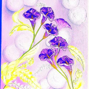 Original, 3D painting - &quot;Color Romance&quot;. Wall art decor. Acrylic painting on canvas, handmade.Modern technique. A one of a kind work of art.