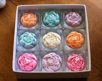Soy Candles, Set of Soy Christmas Candles Gift-Oscar Candles