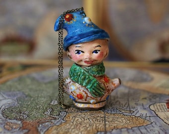 Christmas Tree Decoration, Exclusive Christmas Magic Cute Gnome, Unique Christmas Gift
