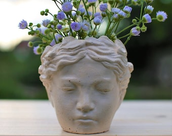 Planter Pot, Flower Indoor Plant Pots Women Head