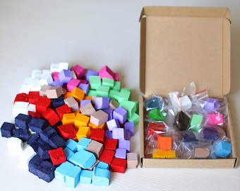 Set of Candle Dye Blocks 5oz-14colours,Candle Making Colour Dyes for Soy Wax,Beeswax and Paraffin Wax
