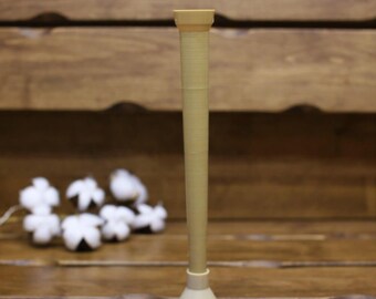 Taper Candle Mold – Round & Hexagon Plastic Form for Taper Candles, Candle Making Supply