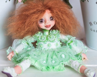 Cute Art Interior Doll,Amazing Home Decor,Best Living Room Ideas,Handmade Gift for Women,Gerlfriend