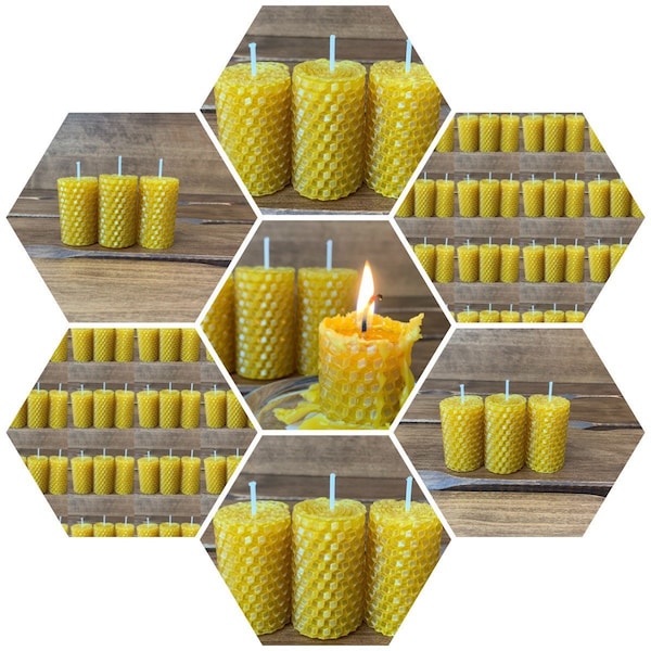 Bulk Beeswax Candles Etsy
