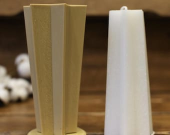 Carved Candle Molds for Decorative Candles-DIY Candle Making Supply