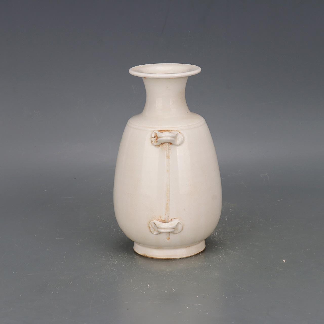 Vintage Chinese Xing Ware Vase: White Glaze Ceramic Bottle - Etsy