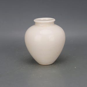 Vintage Xing Ware Porcelain Jar: White Glaze Ceramic Jug