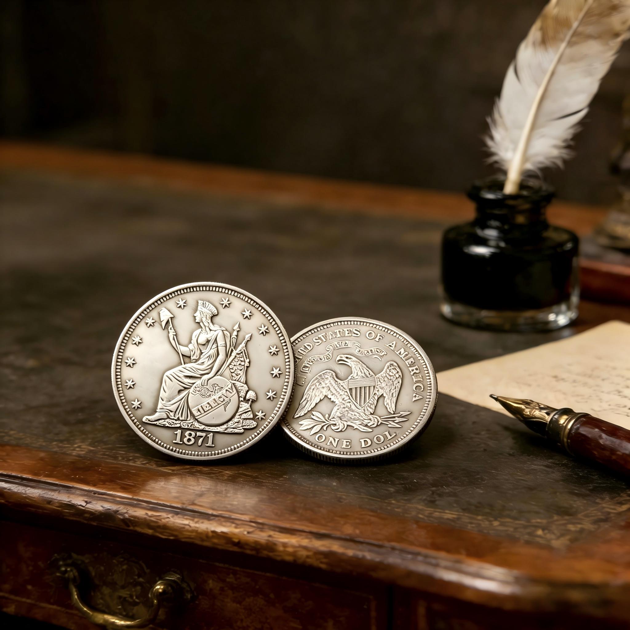 1871 American Coins Collection,vintage Coins Collection