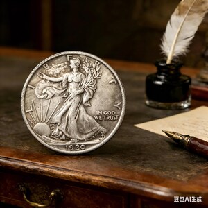 1920年アメリカ自由の女神コインコレクション、ヴィンテージコインコレクション、収集用コイン、記念コイン