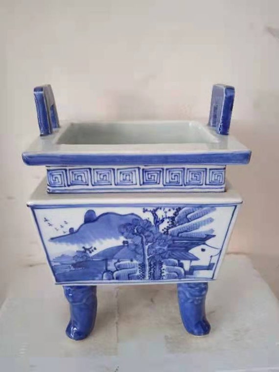 磁器 香炉 陶器 香炉 陶器