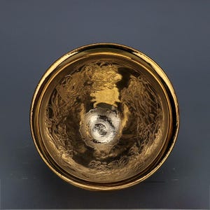 Jian Ware Gold Glaze Porcelain Bowl: Chinese Vintage Ceramic Art