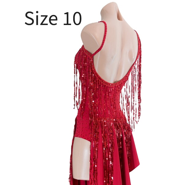 Latin Dance Dress Etsy