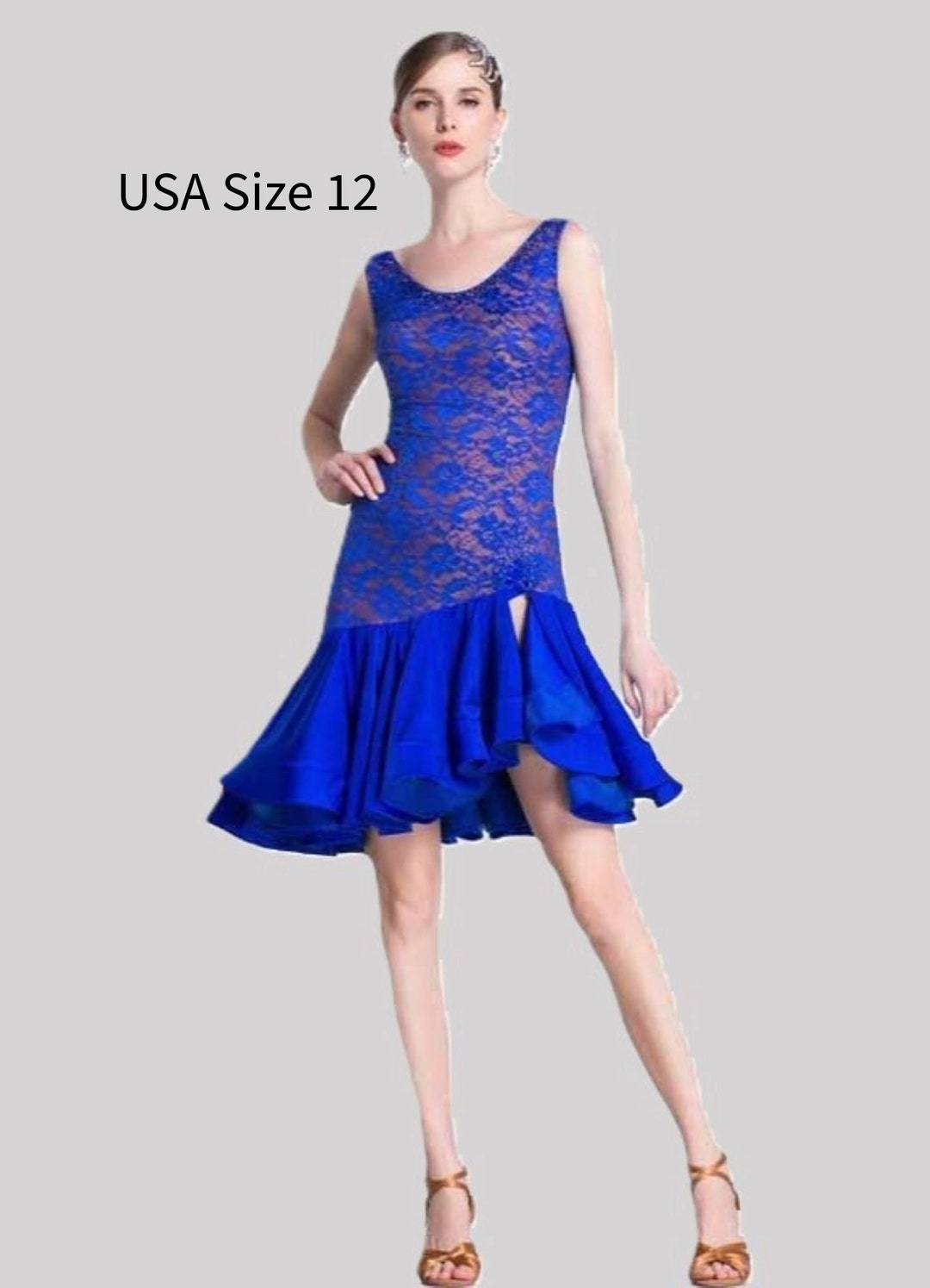 Latin Dress Sewing Pattern, Ballroom Dress Sewing Pattern, Standard