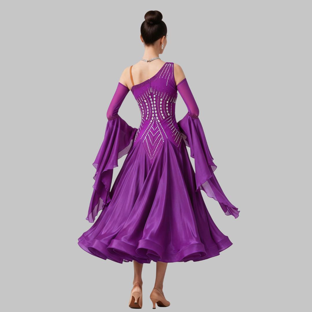 Ballroom Dance Dress Sewing Pattern, USA Size 6 (PDF Pattern) - Etsy