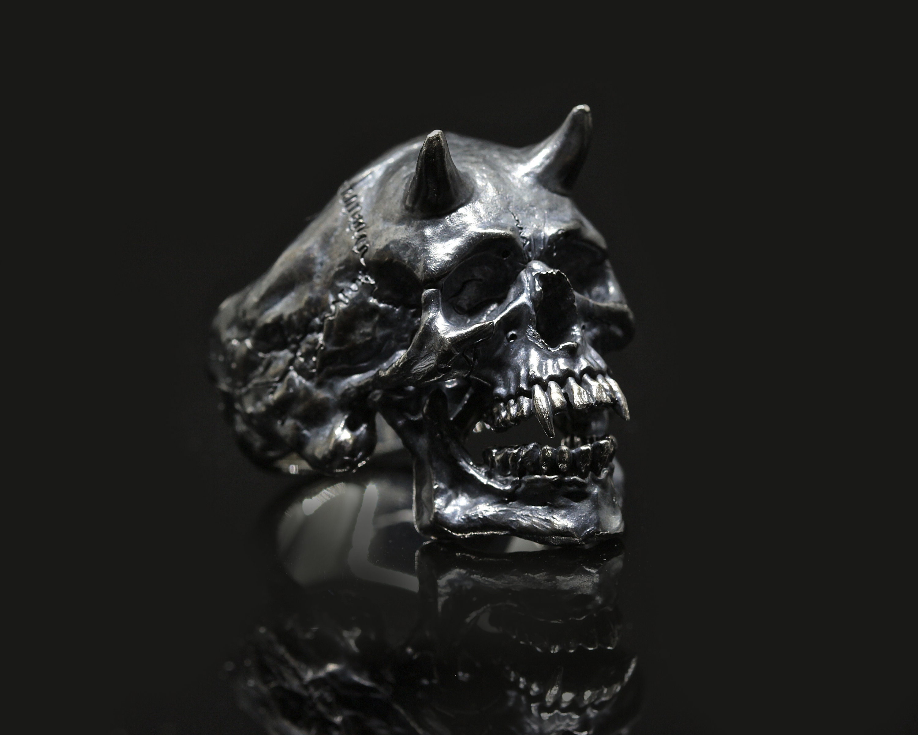 H&m skull clearance ring