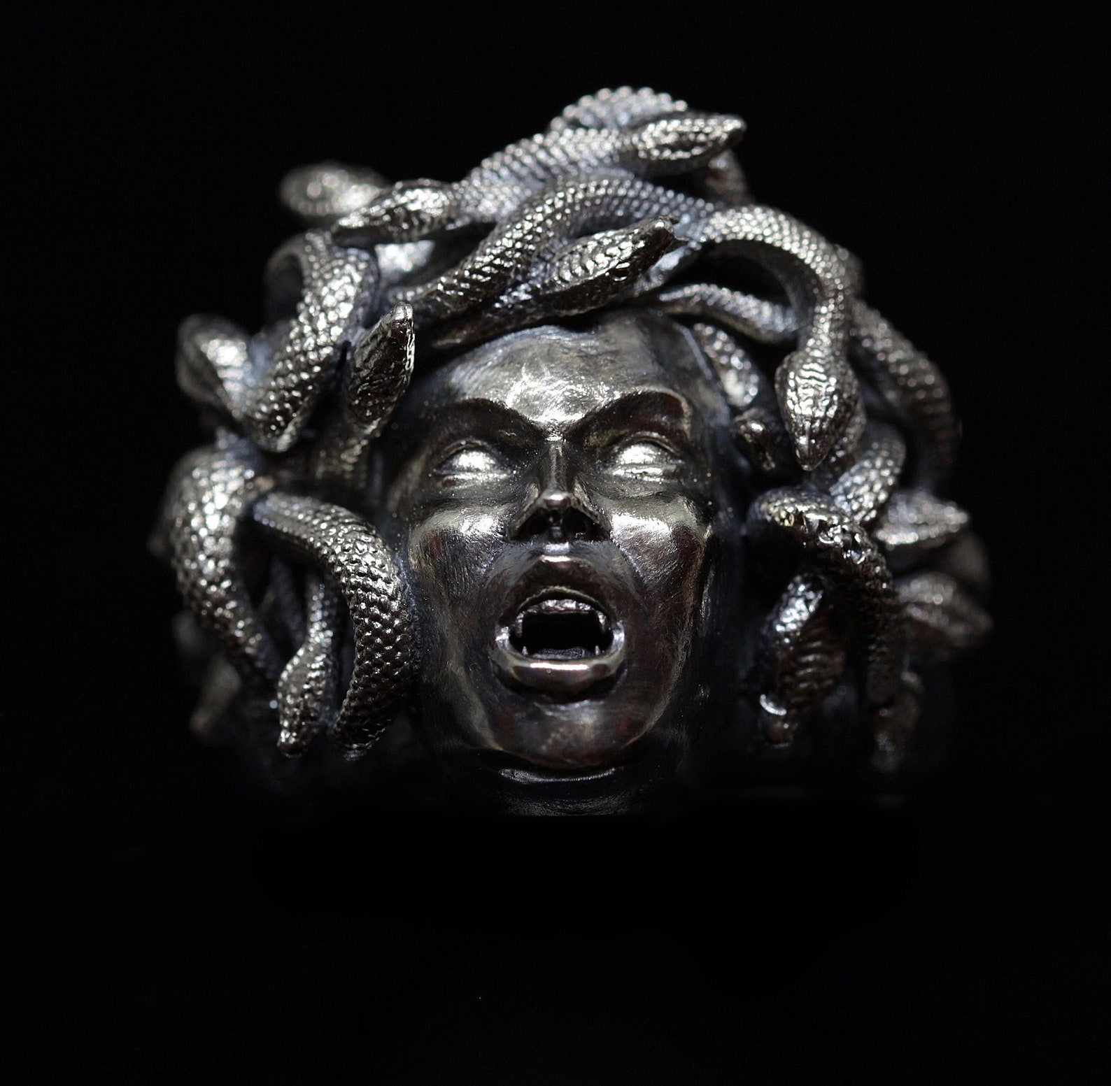 Medusa Ring Etsy