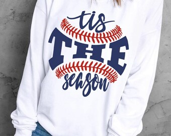 Tis The Season Baseball Tshirt mom baseball t-shirt baseball mom t shirt