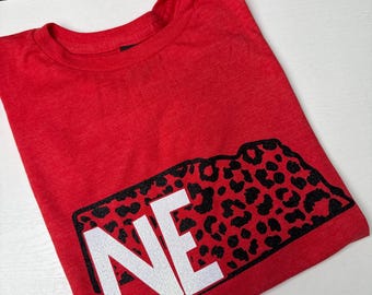 Nebraska Glitter - Tee