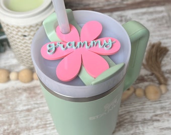 Custom Tumbler Tag for Stanley H2.0, Tumbler Tag for Name, 14oz, 20oz, 30oz, 40oz, 64oz, Tumbler tag