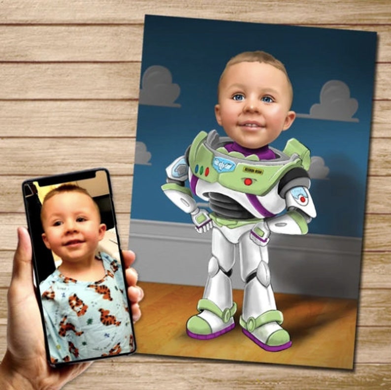 Custom Buzz Lightyear Canvas.