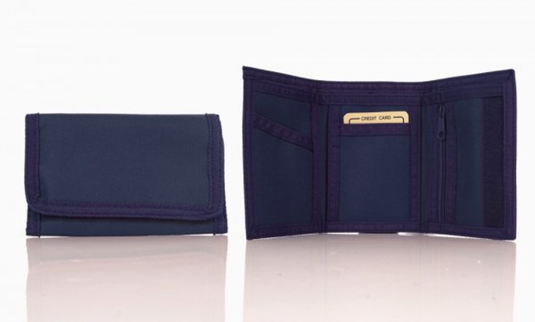 Canvas Ripper Wallet For Men & Boys With Belt Clip - 14x10cm, 6 Card Slots + Notes Compartment - View #4
