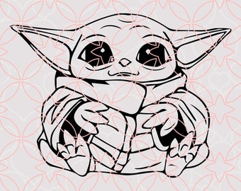 Baby Yoda Svg Etsy