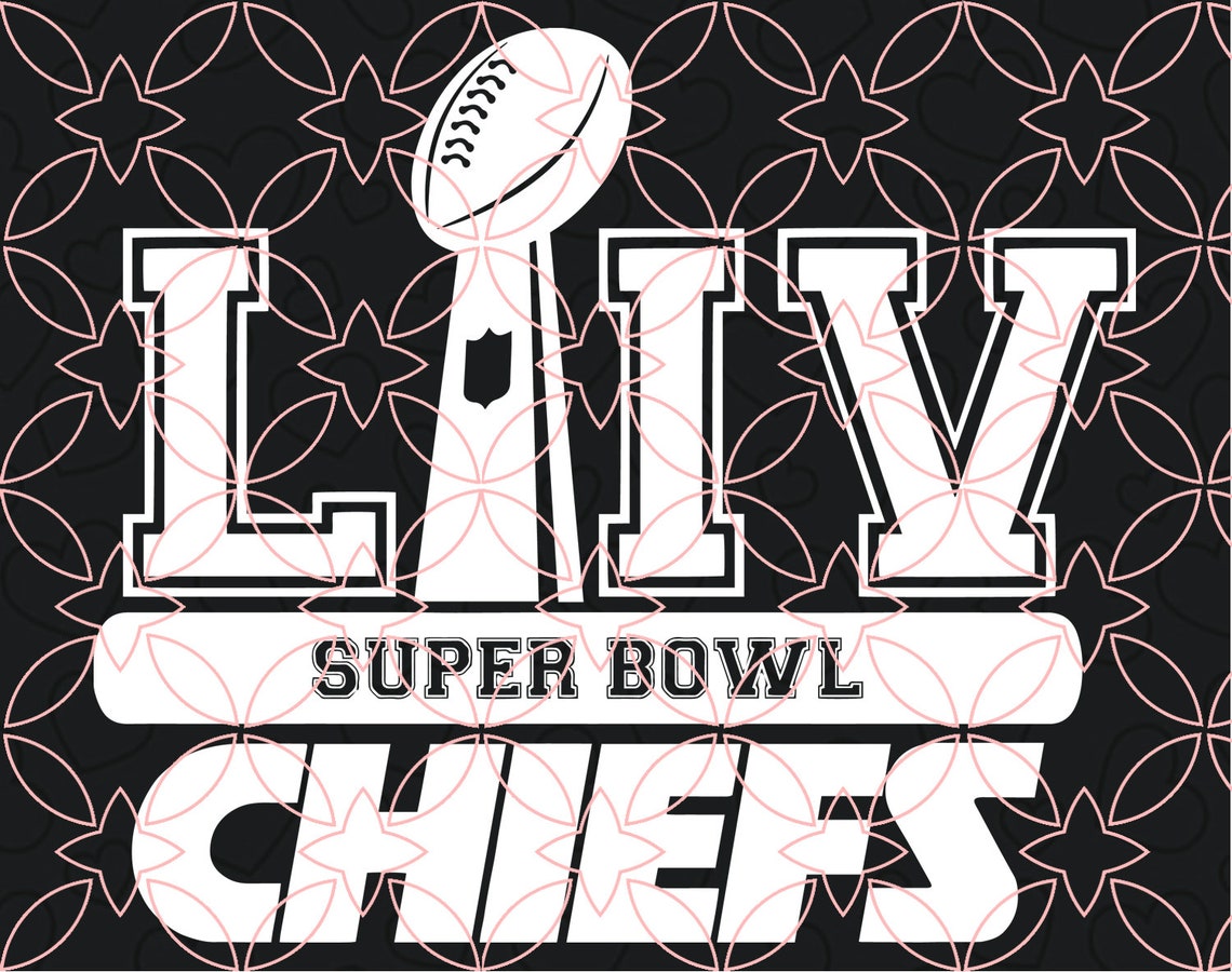 Football Super Bowl 54 LIV Chiefs Svg LIV Logo Svg Super Bowl  Etsy