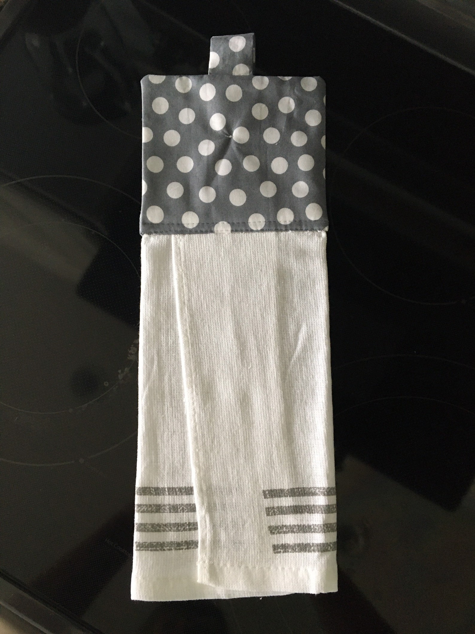 Torchon suspendu serviette de cuisine Mangez plus de | Etsy