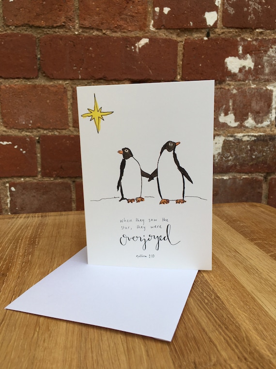 Weihnachtskarte Für Enkelin – Mit Pinguin-Motiv & Spruch „Beste Enkelin Der Welt“ – Inkl. Umschlag