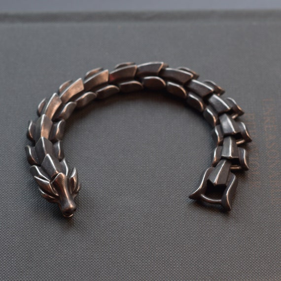 Dragon Spine Bracelet for Men ,stainless Steel Dragon Bone Dragon Spine Bracelet for Men ,stainless Steel Dragon Bone