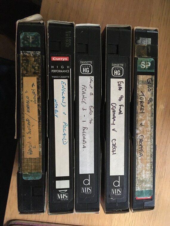 5 Vhs Tapes With 6 Full Matches On Etsy