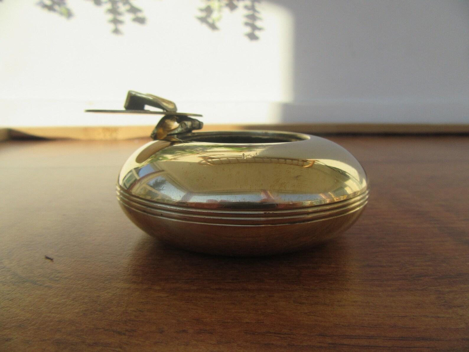 Vintage Pocket Ashtray Solid Brass Portable / Travel Ashtray. Etsy