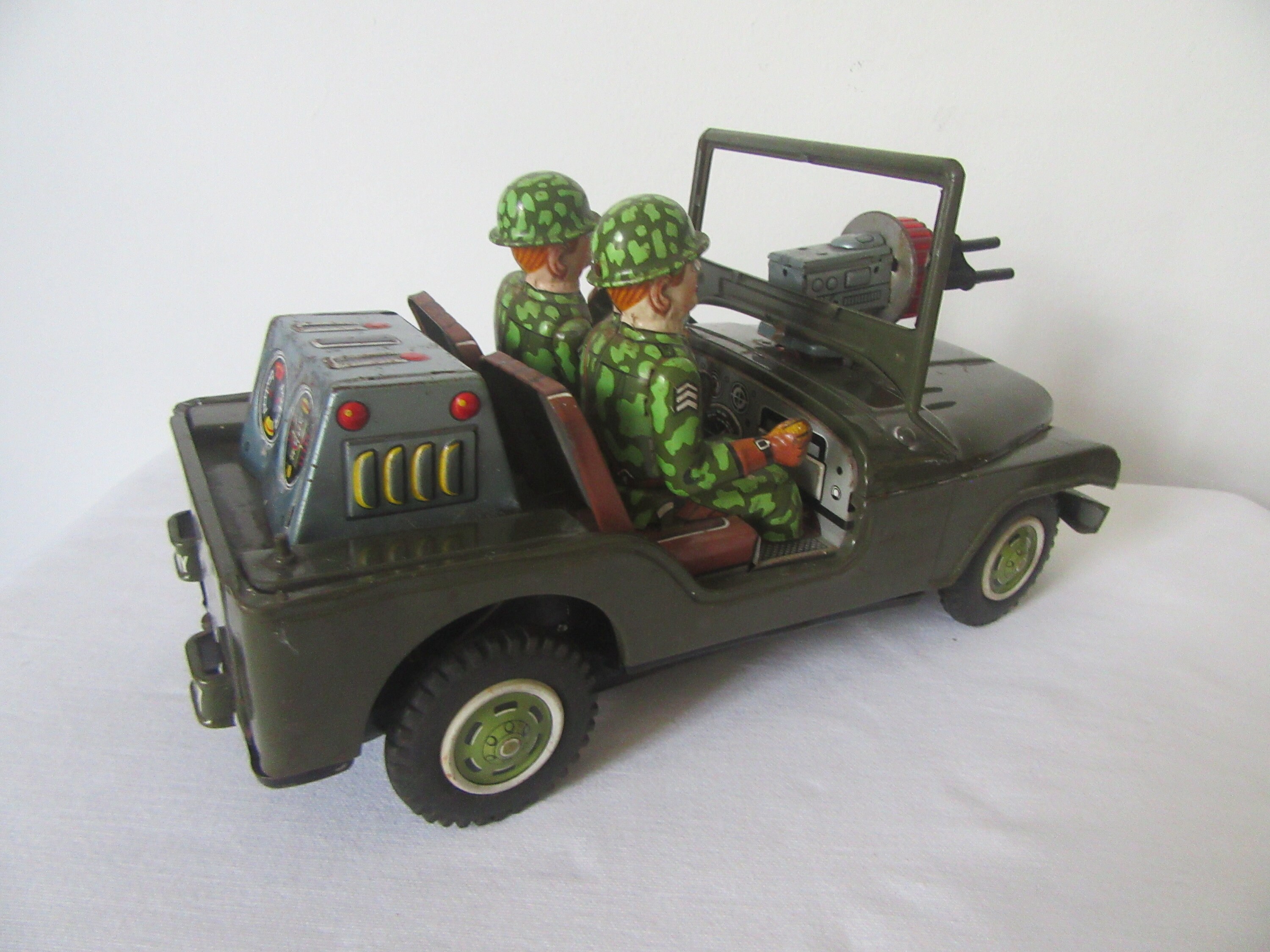 T.N Nomura Japan 1960s Large Combat Jeep US Army Military