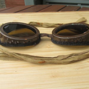Vintage Schweißerbrille Schutzbrille Steampunk Motorrad Luftfahrt