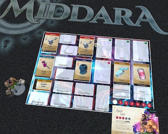 Middara Unintentional Malum A3/A4 Player Mat Playmat  - Digital Download Only