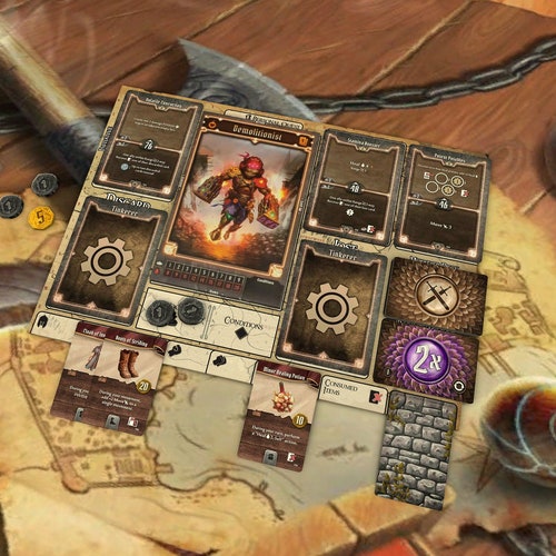 Gloomhaven Player Mat Etsy