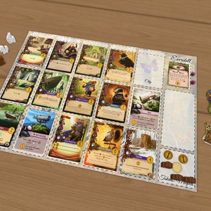 Everdell A3/A4 Player Mat Playmat  - Digital Download Only - unofficial