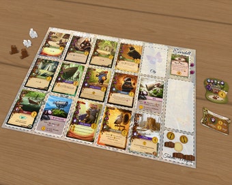 Everdell A3/A4 Player Mat Playmat  - Digital Download Only - unofficial