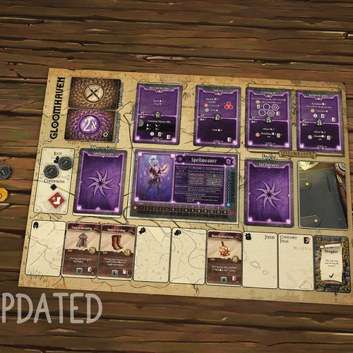 Gloomhaven Player Mat Etsy